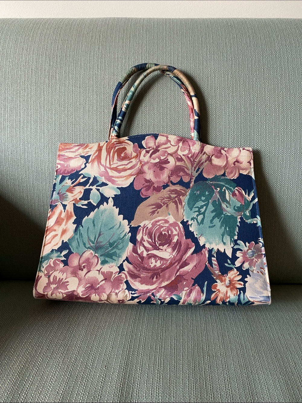 Vintage Floral Margaret Smith Bag